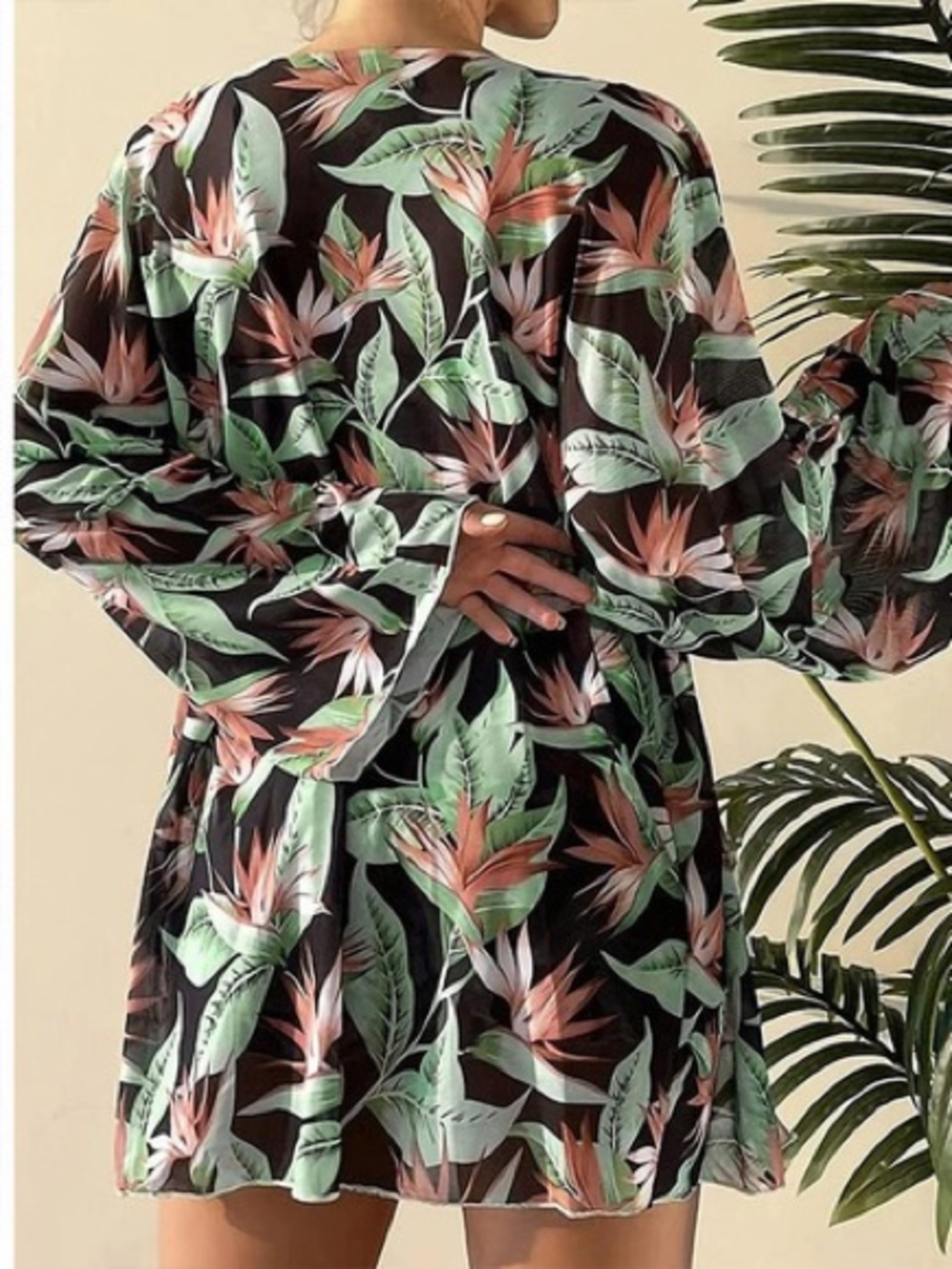 Floral Kimono Cover Up